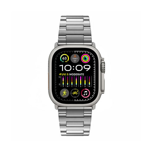 チタニウムスマートリンクバンド【アップルウォッチバンド】