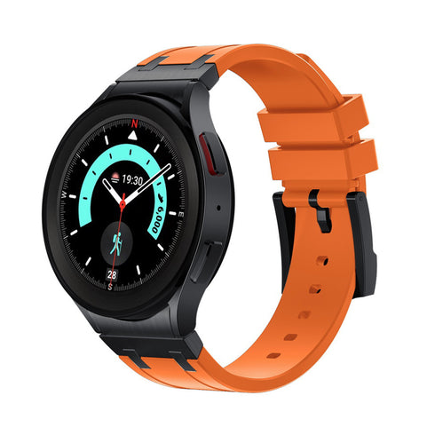 メタルコネクトシリコンバンド【ギャラクシーウォッチ】