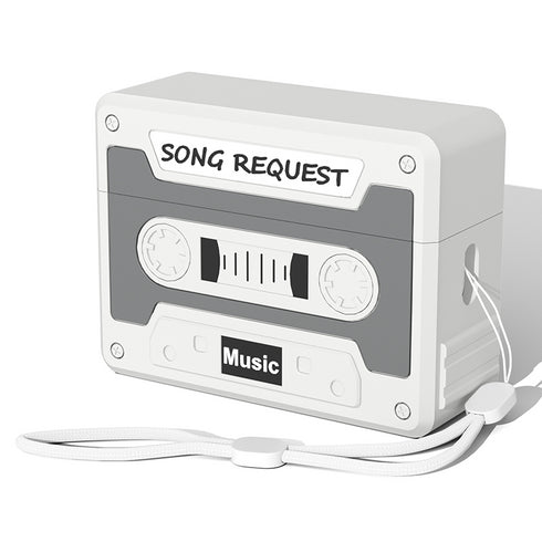 レトロカセットシリコンケース【エアポッツケース】