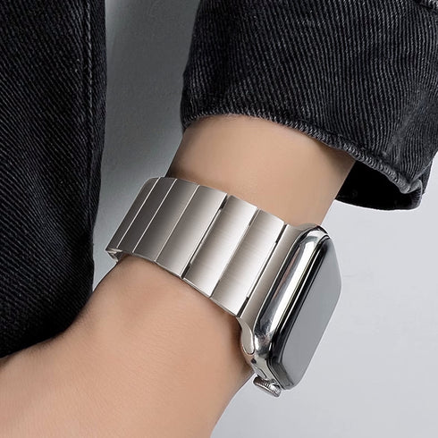 スマートマグネティックステンレスバンド【アップルウォッチバンド】