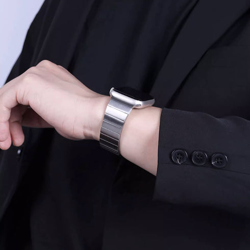 スマートマグネティックステンレスバンド【アップルウォッチバンド】