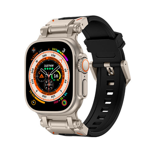 ステンレスコネクトTPUバンド【アップルウォッチバンド】