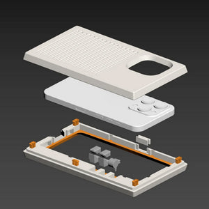 レトロボックスコンピュータケース【iPhoneケース】