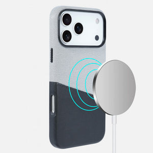 ファブリックレザーポケットケース【iPhoneケース】