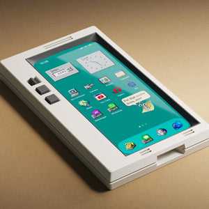 レトロボックスコンピュータケース【iPhoneケース】