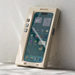 レトロボックスコンピュータケース【iPhoneケース】