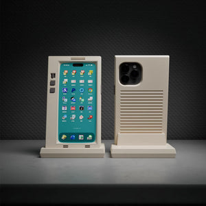 レトロボックスコンピュータケース【iPhoneケース】